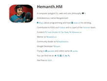 Tablet Screenshot of h3manth.com